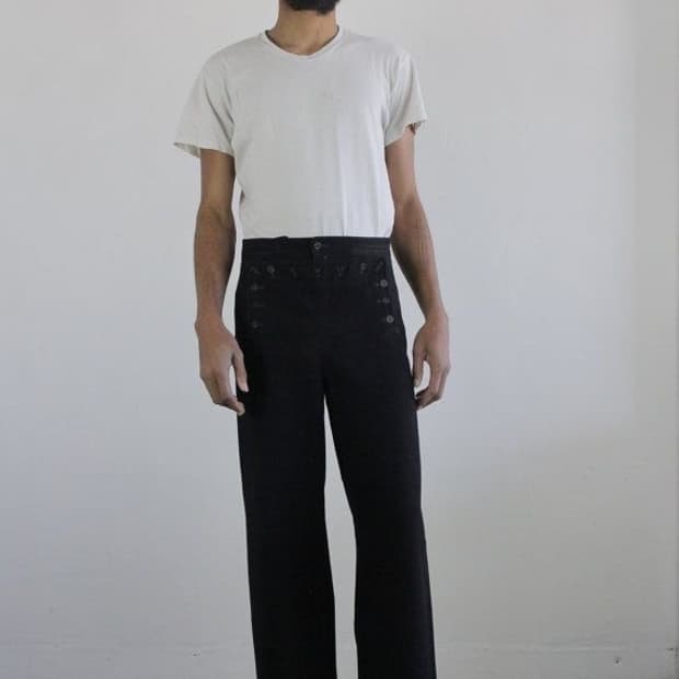 WW2 40s Us navy wool sailor pants