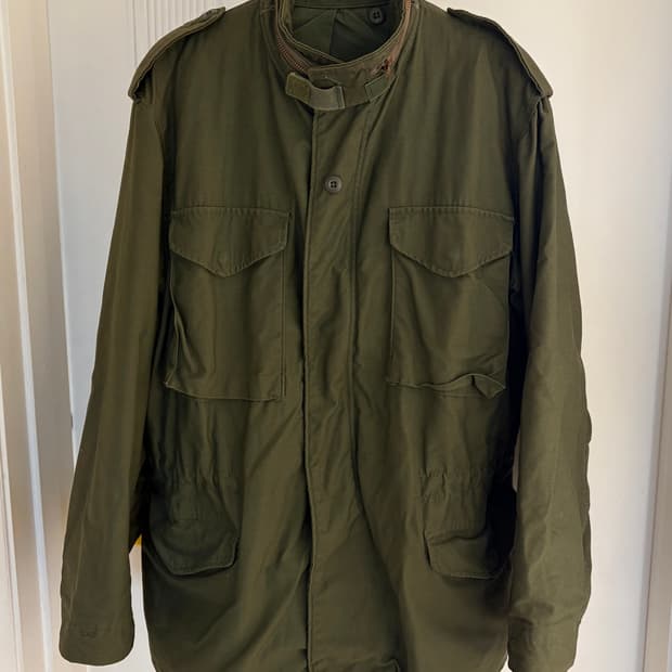 m65 필드자켓 오리지널 미디움 롱