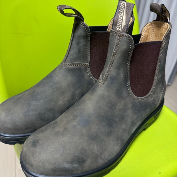 블런드스톤 585 첼시부츠 러스틱브라운