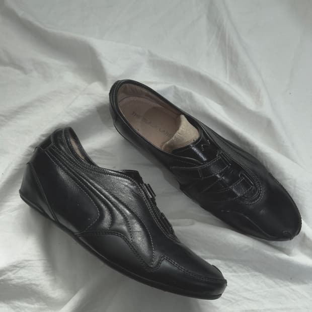 puma black label 스트랩 로퍼