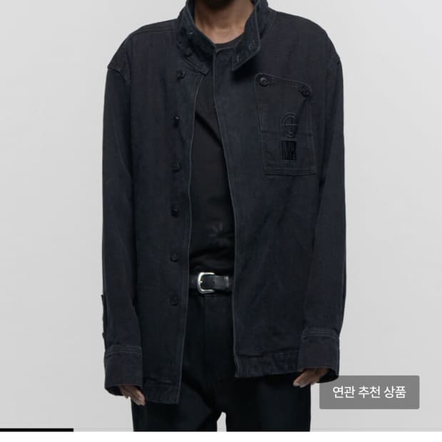 (S) 플라스틱프로덕트 MPa TRAPEZOID JACKET BLACK