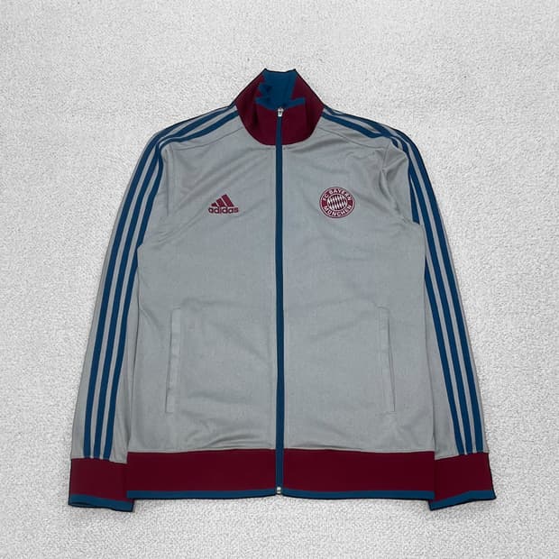 아디다스 14-15 바이에른 뮌헨 트랙탑 져지 그레이