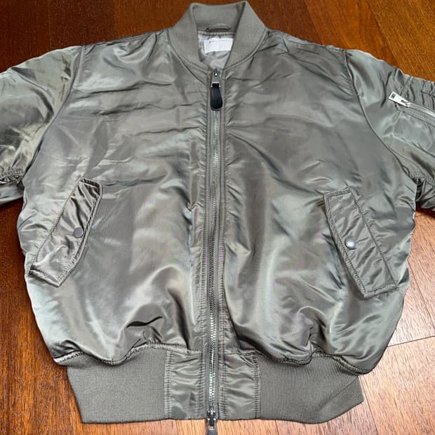 자바나스 ma-1 L 그레이쉬 카키