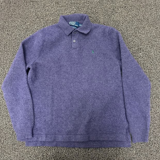 POLO 폴로 랄프로렌 여성 램스울 니트 긴팔티셔츠 2XL