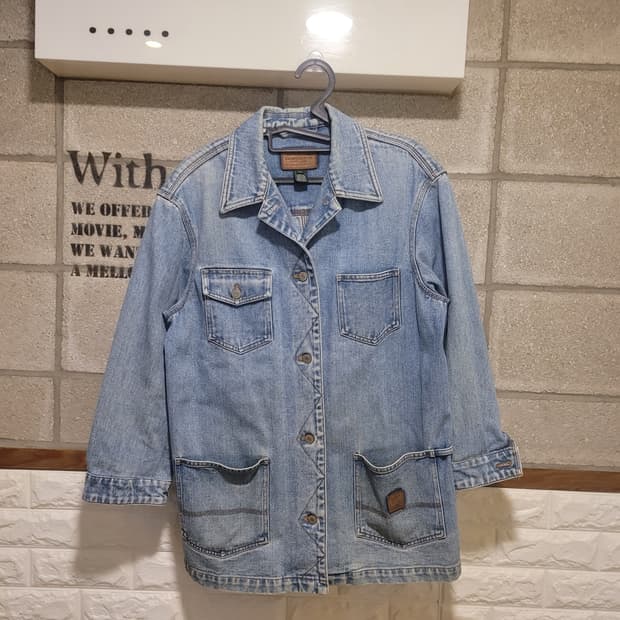 폴로 랄프로렌 데님 초어 자켓 L