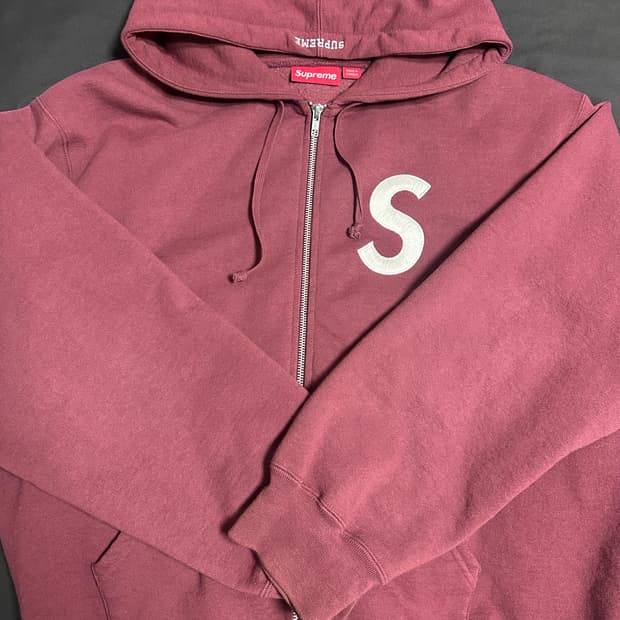 급처) 슈프림 S로고 후드집업 24fw