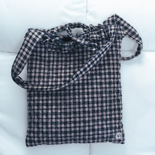 코이세이오 스부 체크 프릴 슈케이스