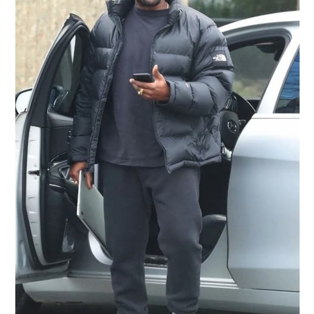 노스페이스 구스다운 눕시 1992 숏패딩 블랙 (L)