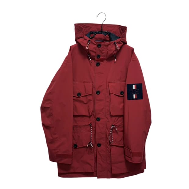 타미힐피거 포켓 바람막이 자켓