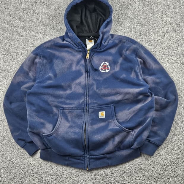 칼하트 다잉 워시드 커스텀 써멀 후드집업 ( 상세설명참조 ) / 9936