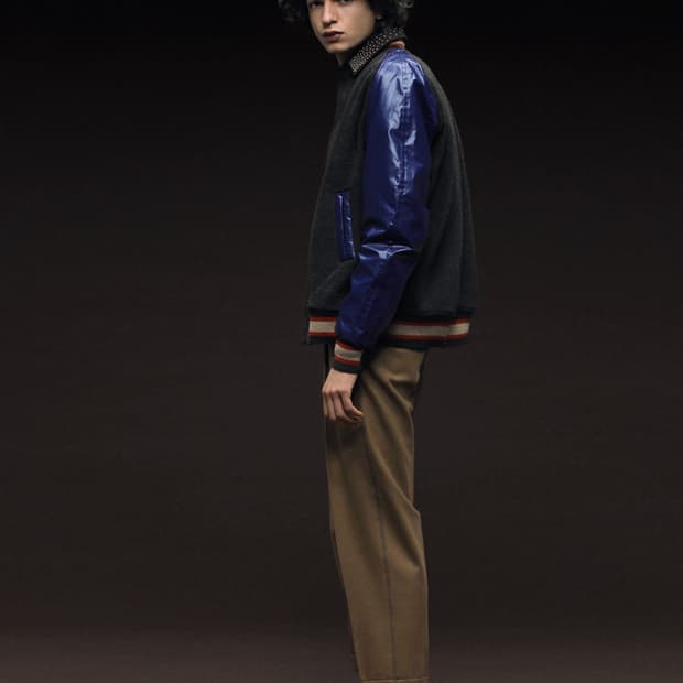 Kolor 18AW 사이드 스티치 울 팬츠