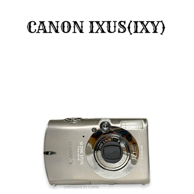 |카스테라색감🩶| 캐논 익서스 960 빈티지 디지털 카메라 디카