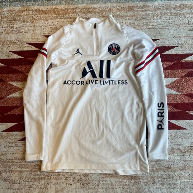 나이키 조던 PSG 롱슬리브 트랙 집업 져지