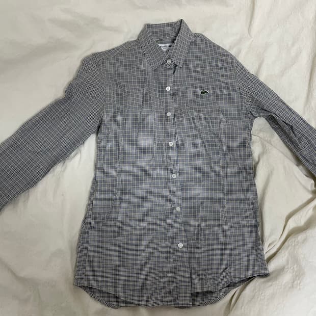 Lacoste 라코스테 체크 셔츠