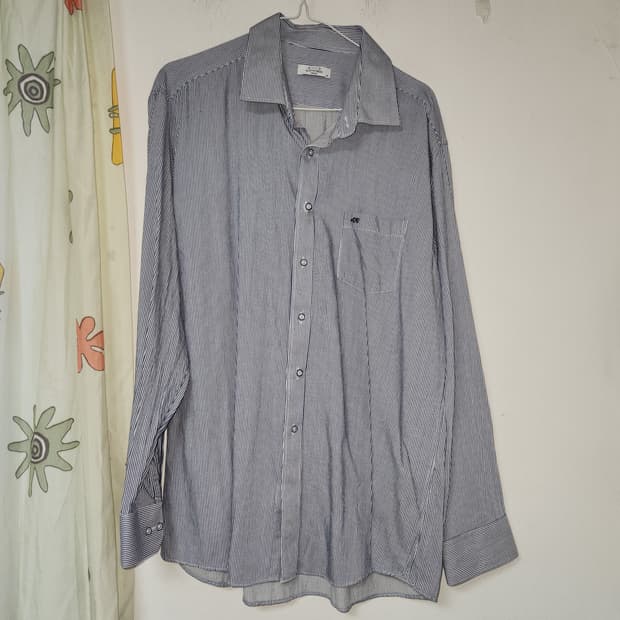 빅사이즈 남성 와이셔츠 4종 일괄 110사이즈