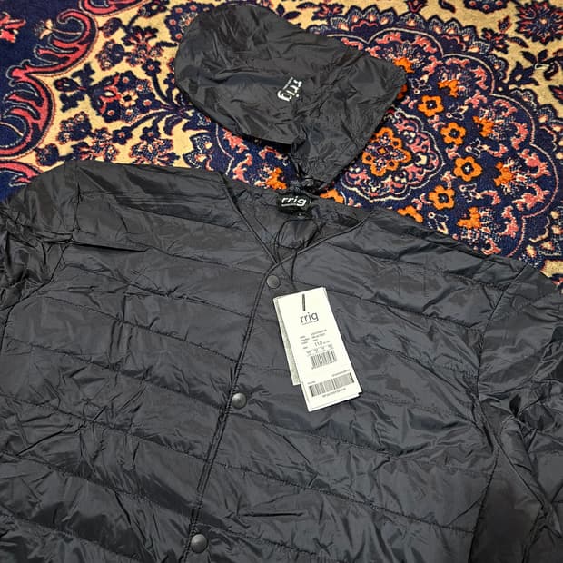 (새상품)리그(rrig) 유러피안 라이트 다운 경량 패딩 110