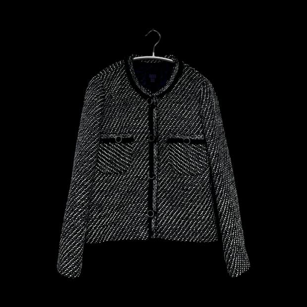 안나수이 트위드 자켓