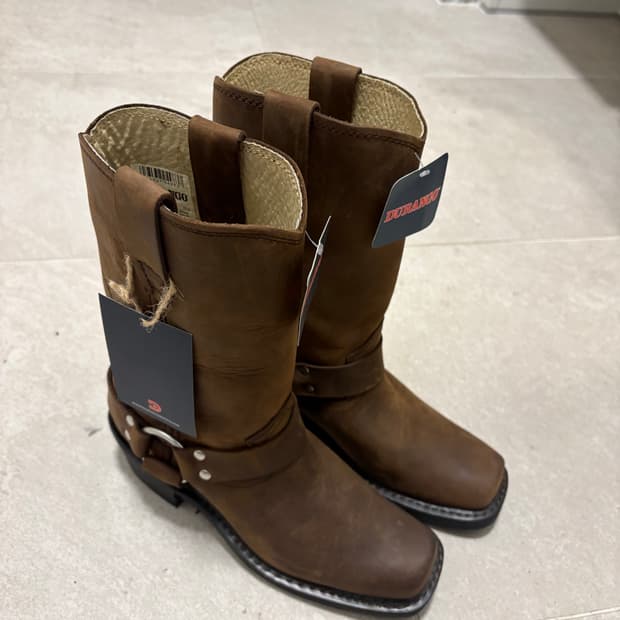 데드스탁 빈티지 웨스턴 하네스 부츠 브라운 235-240