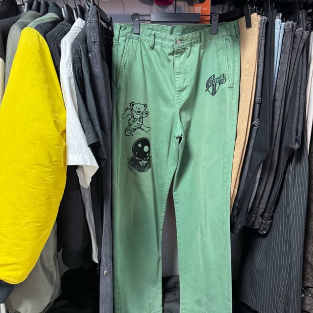 디스이즈네버뎃 그레이트풀데드 아이코노그래픽 워크 팬츠