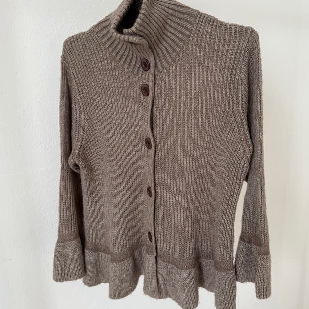 빈티지 니트 가디건