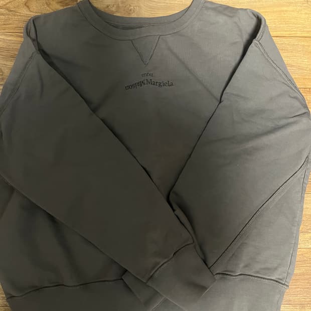 마르지엘라 맨투맨xl 브라운