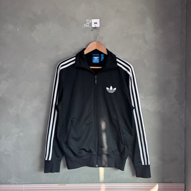 아디다스 파이어버드 져지 트랙탑 검정