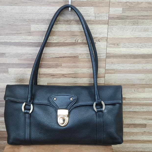 하마노 HAMANO 소프트 가죽 플로럴 백