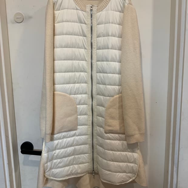 한섬 오즈세컨 니트 패딩