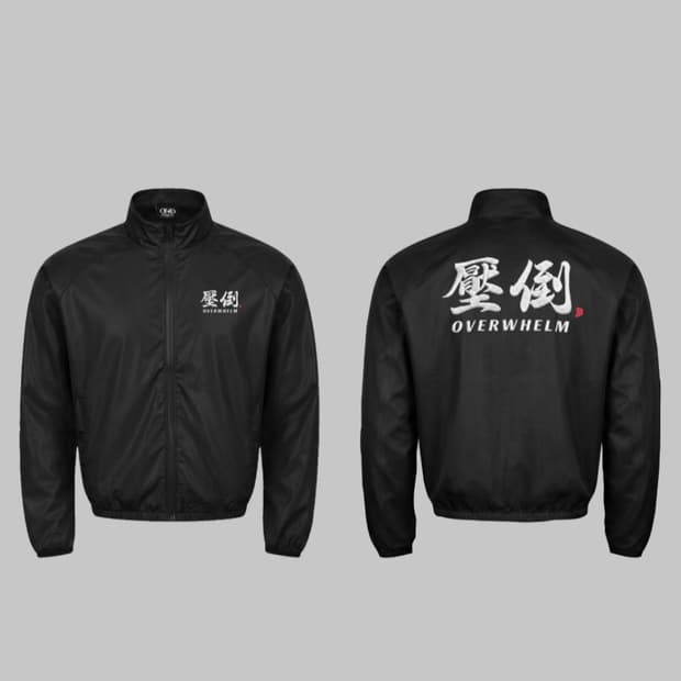 압도 윈드브레이커 001 기본로고 미개봉 새상품