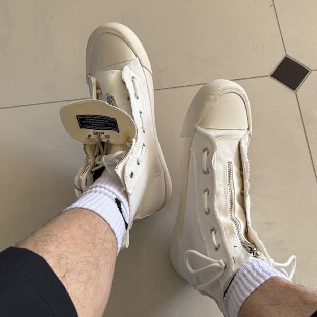 high cut sneaker 하이 컷 스니커