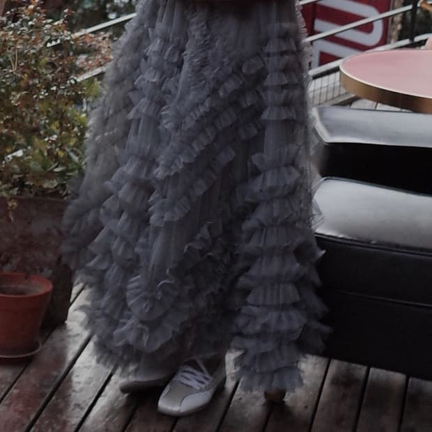 텍스처서울 프릴 스커트