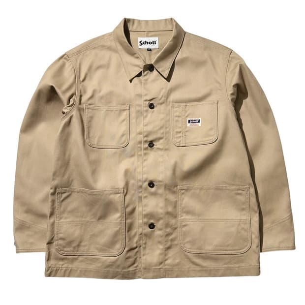 쇼트 커버올 워크 자켓