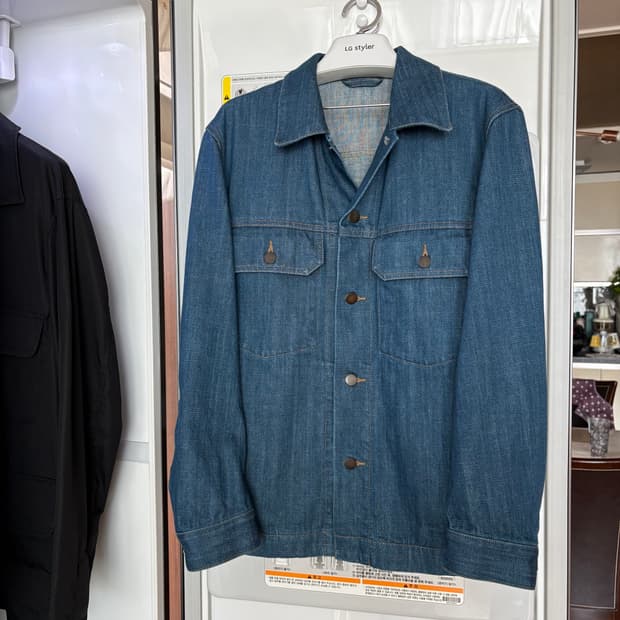 유니클로U 코튼데님트러커 자켓