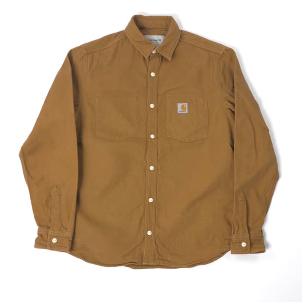 칼하트wip 코튼 토니 셔츠 칼하트브라운 (M)