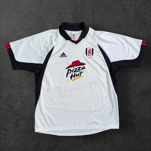 2001-02 아디다스 풀럼 피자헛 홈 유니폼