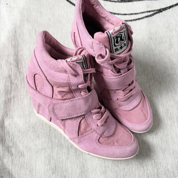 Ash wedge heel sneakers 아쉬 웨지 힐 스니커즈