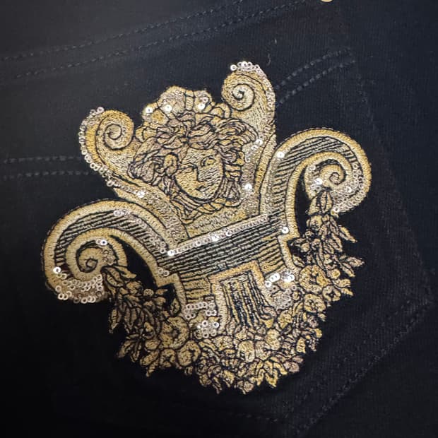 [새상품]베르사체 블략진 청바지 31사이즈