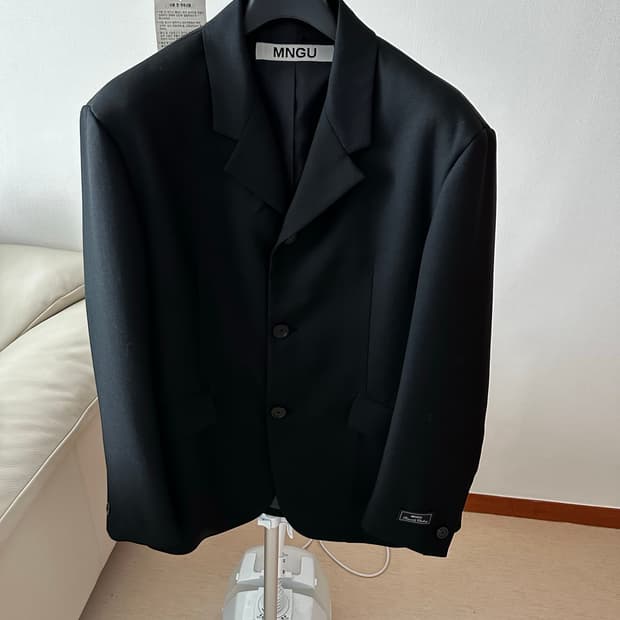 Mngu 3버튼 울 블레이저 M