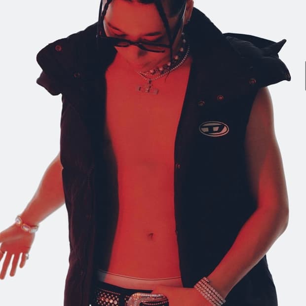 Diesel 공용 롤프 패딩 베스트 (s사이즈)