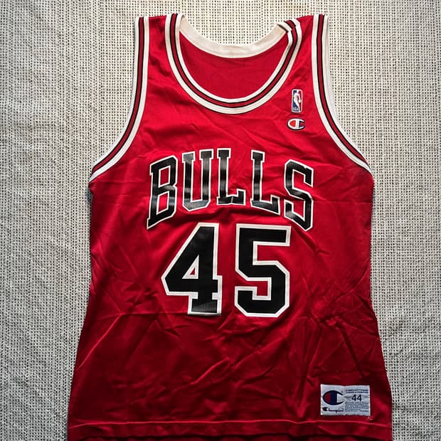 champion chicago bulls jordan jersey