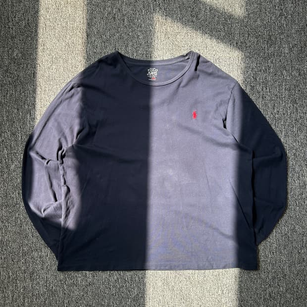 폴로 랄프로렌 네이비 긴팔 슬리브