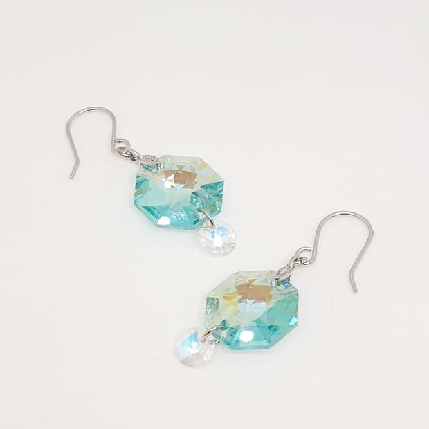 오스트리아 크리스탈 귀걸이