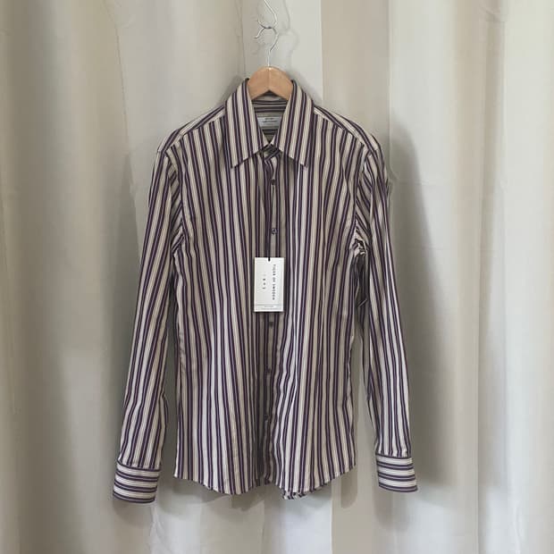 벤콥x타이거오브스웨덴 스트라이프 셔츠