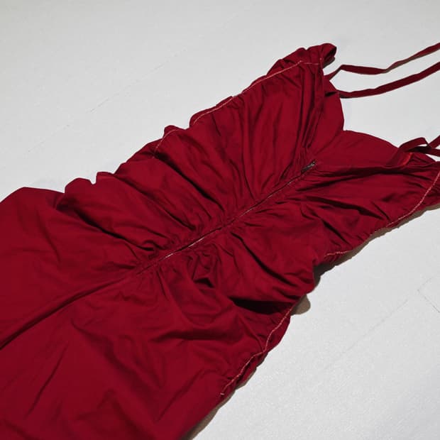 Miumiu shirring one piece