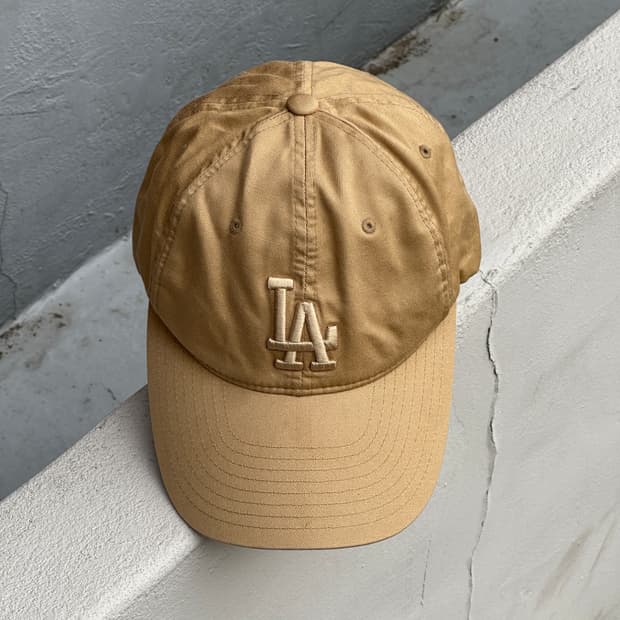 [F] MLB 엠엘비 엘에이 레이커스 골든 베이지 볼캡 모자