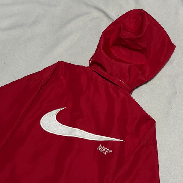 XL 나이키 올드스쿨 후드 바람막이