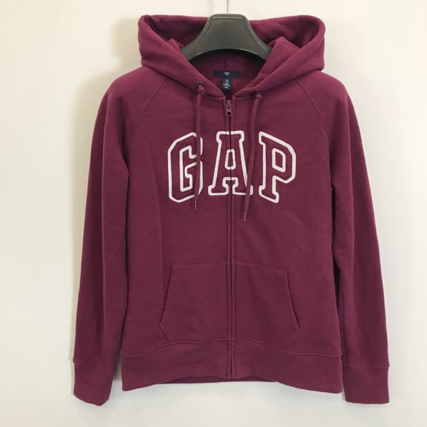 GAP 바이올렛 플럼 후드집업 [여성M]