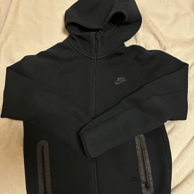 나이키 테크플리스 블랙 