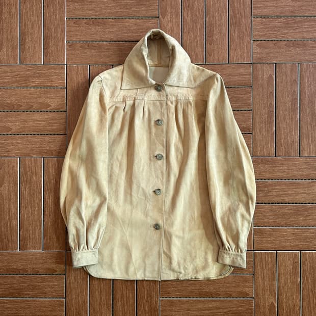 80-90‘s Cesare Piccini suede jacket
