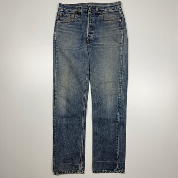 (31) 90s USA Made 리바이스 501 데님 팬츠